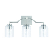 Capital Lighting - 139331BN-500 - Three Light Vanity - Carter - Brushed Nickel