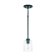 Capital Lighting - 328511MB-449 - One Light Pendant - Greyson - Matte Black