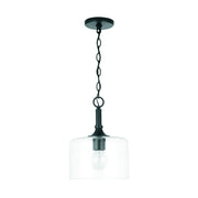 Capital Lighting - 339311MB - One Light Pendant - Carter - Matte Black