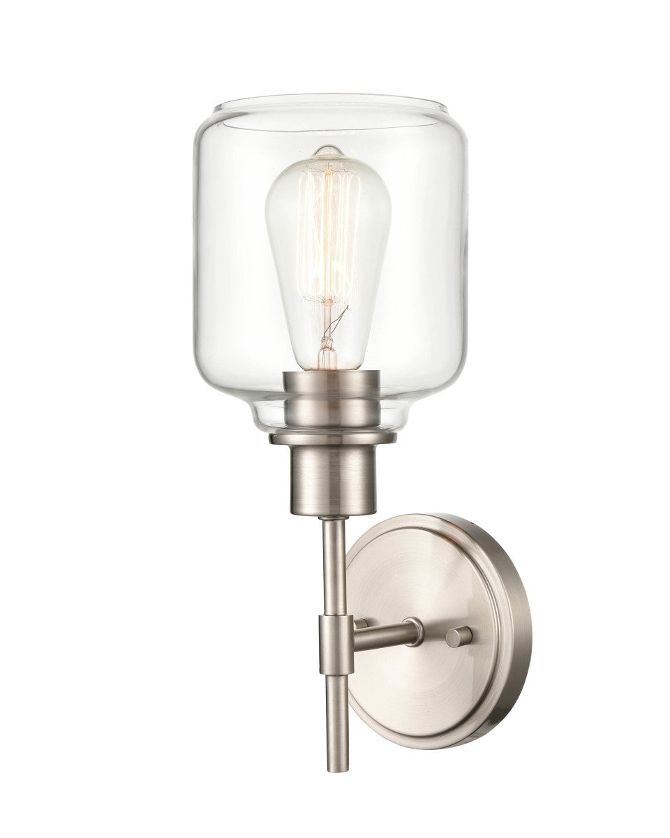 Millennium - 6941-SN - One Light Wall Sconce - Asheville - Satin Nickel