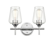 Millennium - 9702-CH - Two Light Vanity - Ashford - Chrome