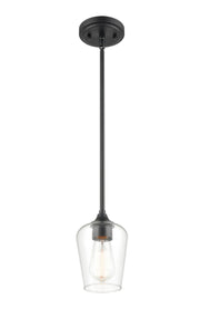 Millennium - 9731-MB - One Light Mini Pendant - Ashford - Matte Black