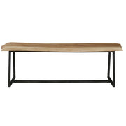 Uttermost - 25487 - Bench - Laurel - Aged Steel