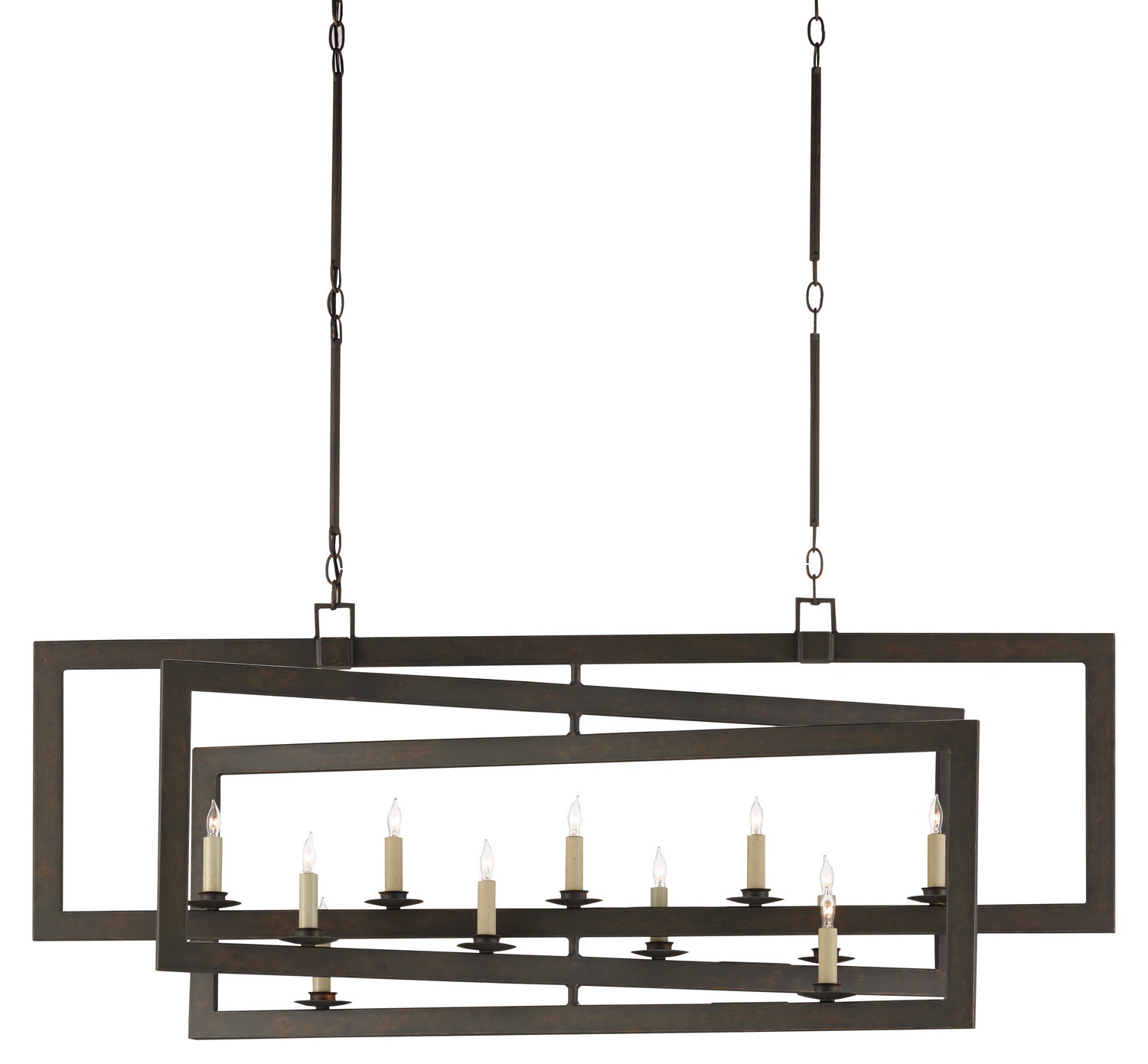 Currey and Company - 9000-0525 - 11 Light Chandelier - Bronze Gold