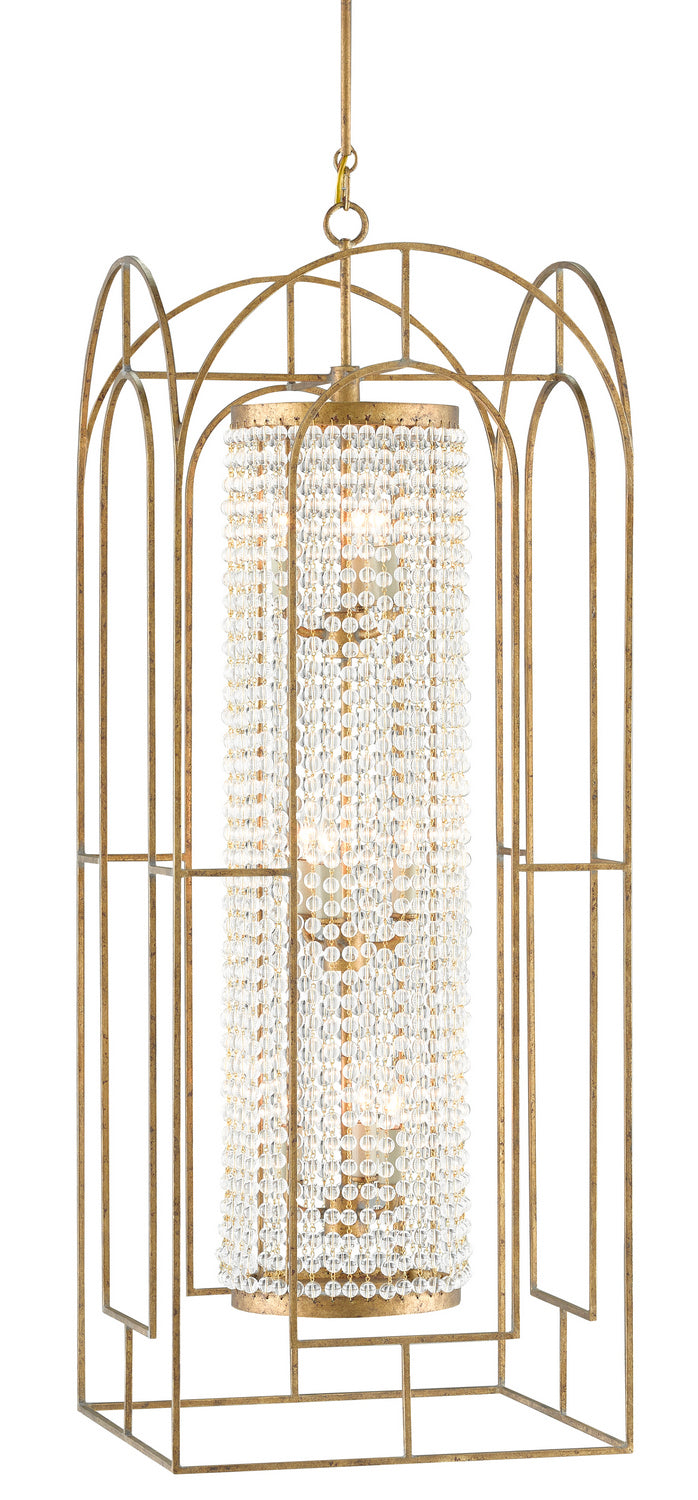 Currey and Company - 9000-0645 - Nine Light Chandelier - French Gold
