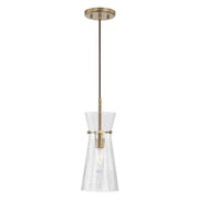 Capital Lighting - 342411AD - One Light Pendant - Mila - Aged Brass