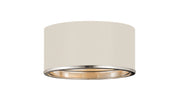 Z-Lite - 2303F2-MW-CH - Two Light Flush Mount - Arlo - Matte White / Chrome