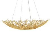 Currey and Company - 9000-0780 - Eight Light Chandelier - Gold Gilt
