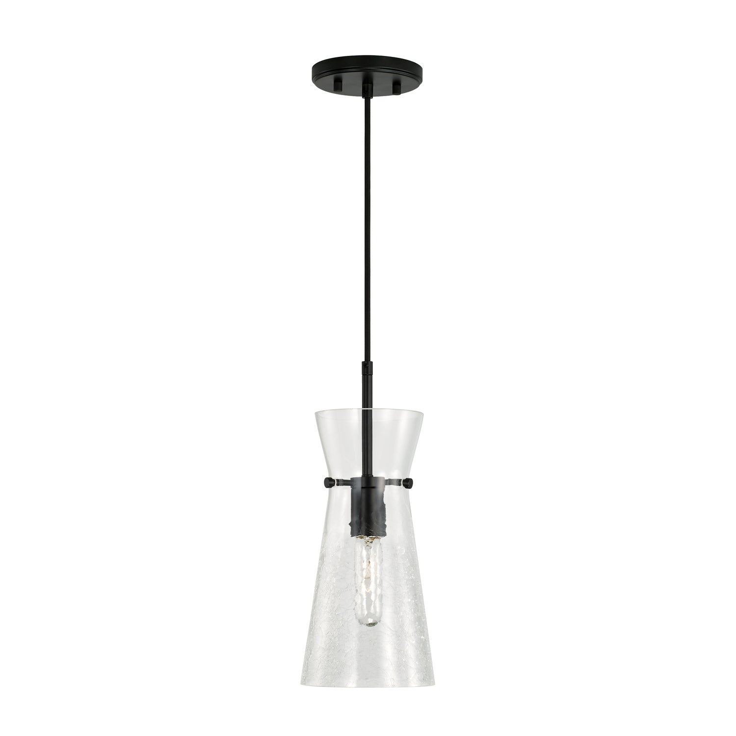 Capital Lighting - 342411MB - One Light Pendant - Mila - Matte Black