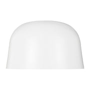 Visual Comfort Modern - 700FMFND15W-LED930-277 - LED Flush Mount - Foundry - Matte White