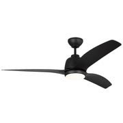 Visual Comfort Fan - 3AVLCR54MBKD - 54"Ceiling Fan - Avila - Midnight Black