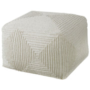 Uttermost - 23971 - Pouf - Sovanna - Ivory