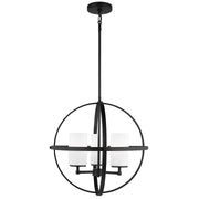 Generation Lighting - 3124603-112 - Three Light Chandelier - Alturas - Midnight Black