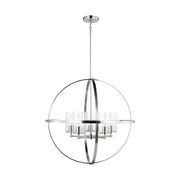 Generation Lighting - 3124675-962 - Five Light Chandelier - Alturas - Brushed Nickel
