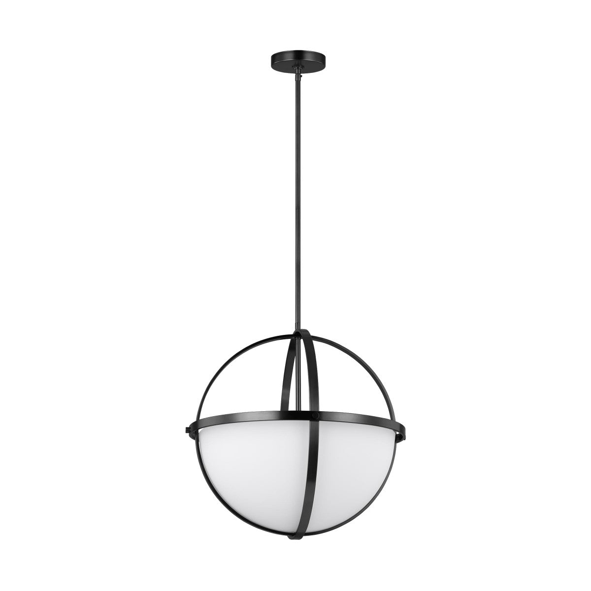 Generation Lighting - 6624603-112 - Three Light Pendant - Alturas - Midnight Black