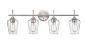 Millennium - 9704-BN - Four Light Vanity - Ashford - Brushed Nickel