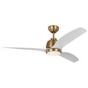 Visual Comfort Fan - 3AVLR54SBD - 54"Ceiling Fan - Avila - Satin Brass