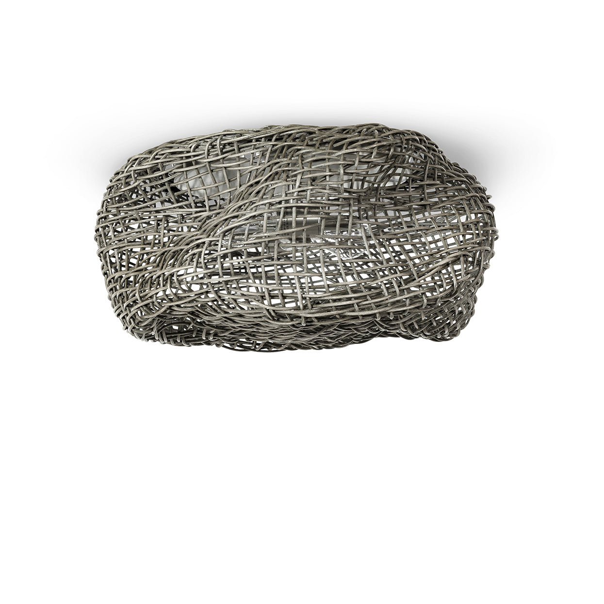 Palecek - 2788-79 - Two Light Flush Mount - Andorra - Pewter