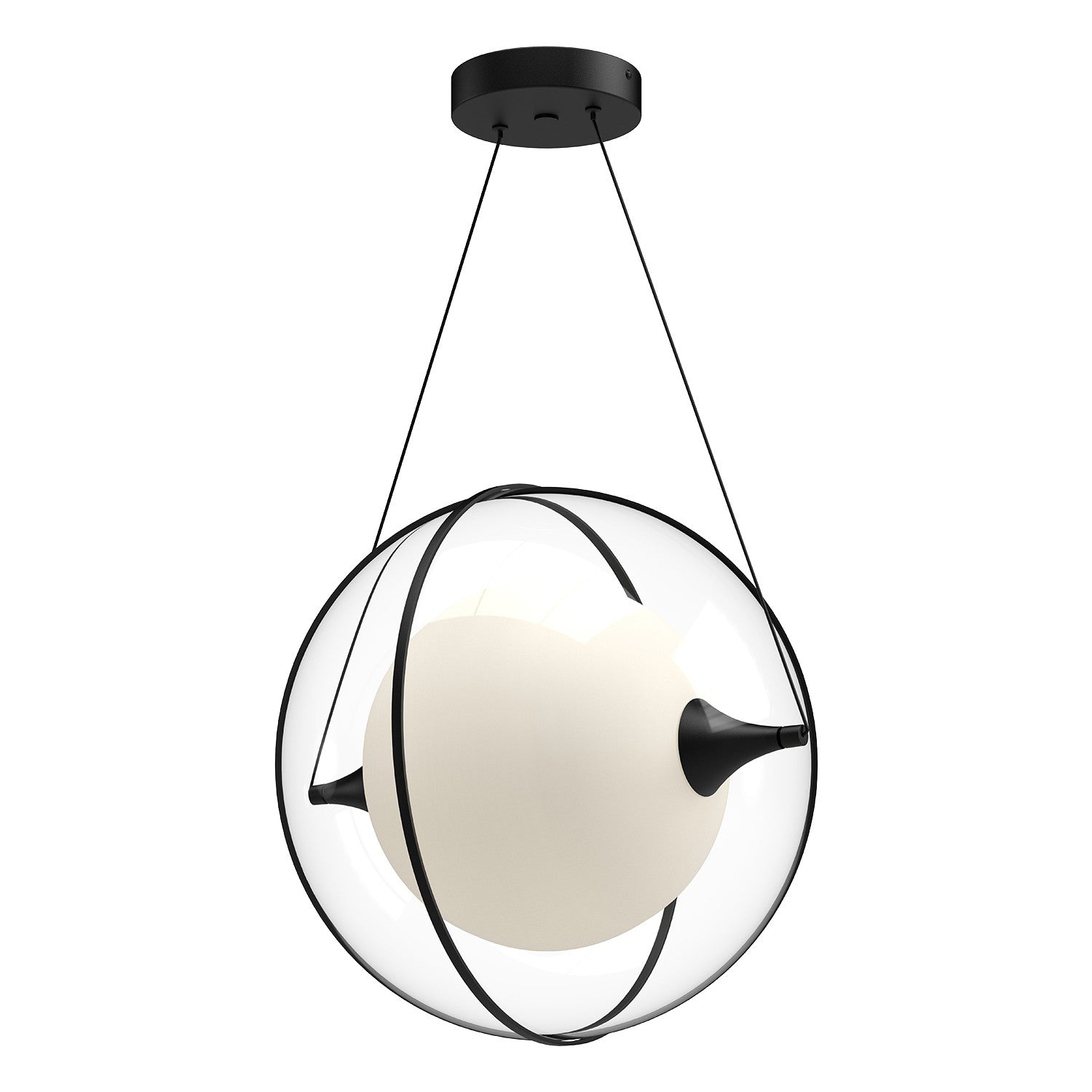 Kuzco Lighting - PD76716-BK - LED Pendant - Aries - Black