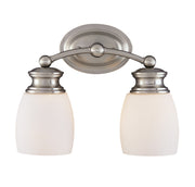 Savoy House - 8-9127-2-SN - Two Light Bath Bar - Elise - Satin Nickel