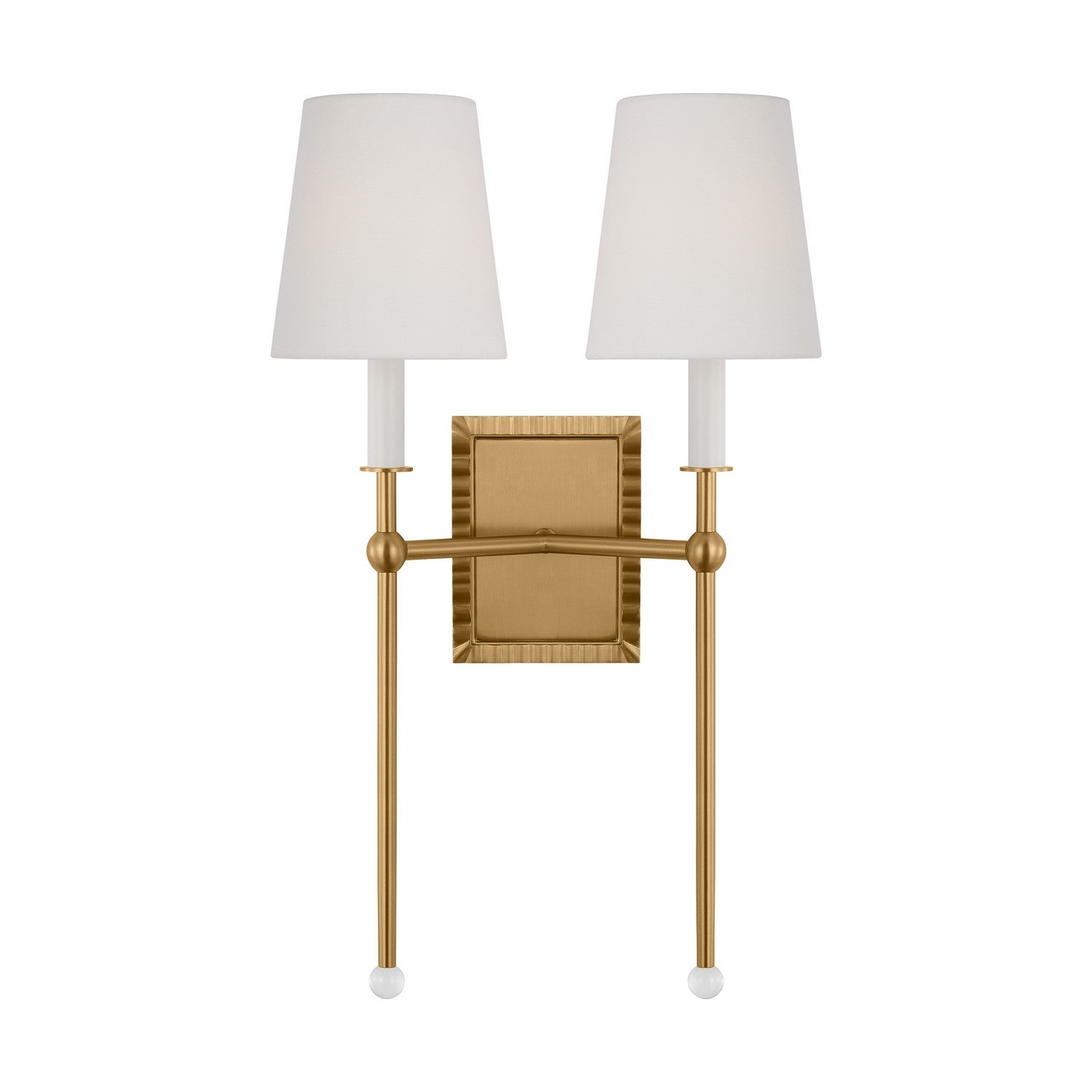 Visual Comfort Studio - AW1202BBS - Two Light Wall Sconce - Baxley - Burnished Brass