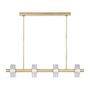 Visual Comfort Modern - KWLS20927CNB - LED Linear Chandelier - Laurel - Natural Brass