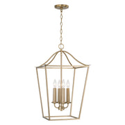 Capital Lighting - 550641MA - Four Light Foyer Pendant - Grady - Matte Brass