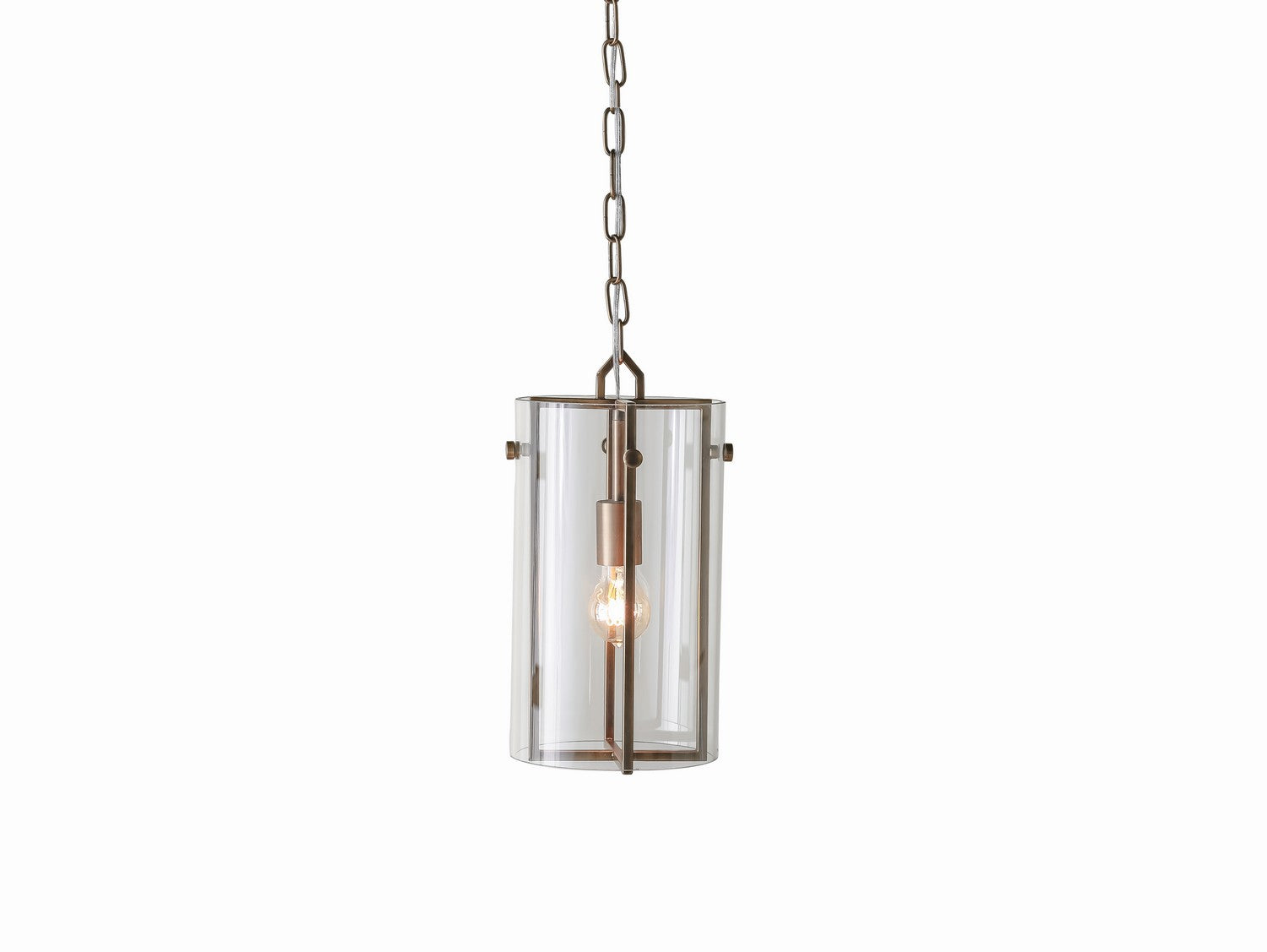 Gabby - SCH-151210 - One Light Pendant - Sharon - Antique Brass/Clear Glass