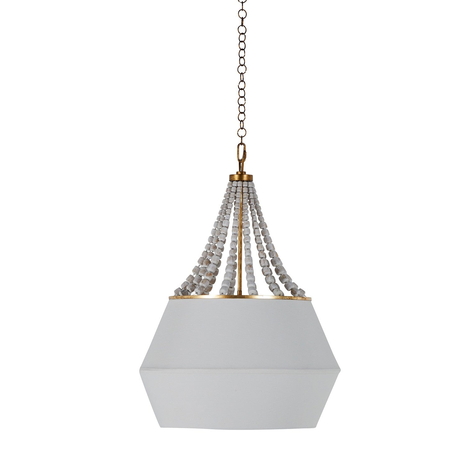 Gabby - SCH-166020 - Four Light Pendant - Soma - Antique Gold/White Washed Wood