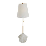 Gabby - SCH-169075 - One Light Table Lamp - Perry - Stained Gold/White Linen