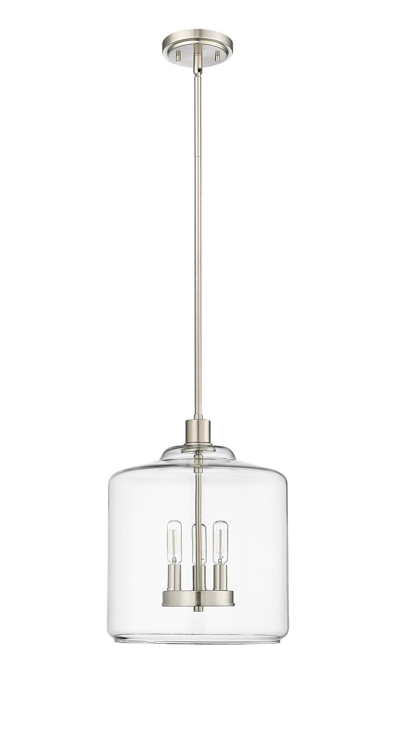 Millennium - 46933-BN - Three Light Pendant - Asheville - Brushed Nickel