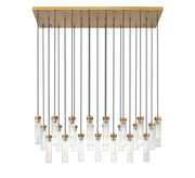 Z-Lite - 740P-23L-RB - 23 Light Linear Chandelier - Beau - Rubbed Brass