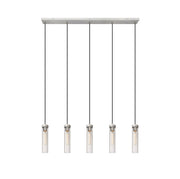 Z-Lite - 740P-5L-BN - Five Light Linear Chandelier - Beau - Brushed Nickel