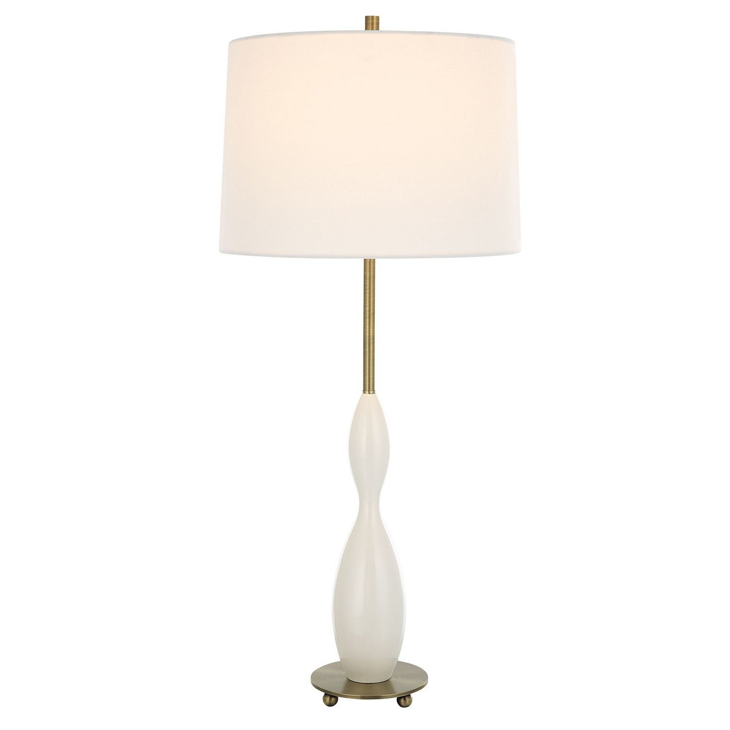 Uttermost - 30235 - One Light Table Lamp - Annora - Antiqued Brass