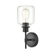 Millennium - 6941-MB - One Light Wall Sconce - Asheville - Matte Black