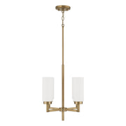 Capital Lighting - 351741AD - Four Light Pendant - Alyssa - Aged Brass