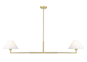 Z-Lite - 744-62L-LG - Two Light Chandelier - Leila - Luxe Gold
