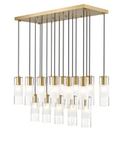 Z-Lite - 824P-17L-MGLD - 17 Light Linear Chandelier - Alton - Modern Gold