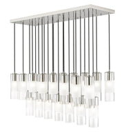Z-Lite - 824P-23L-BN - 23 Light Linear Chandelier - Alton - Brushed Nickel