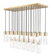 Z-Lite - 824P-23L-MGLD - 23 Light Linear Chandelier - Alton - Modern Gold