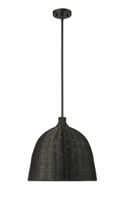 Millennium - 9026-MB - One Light Pendant - Elise - Matte Black