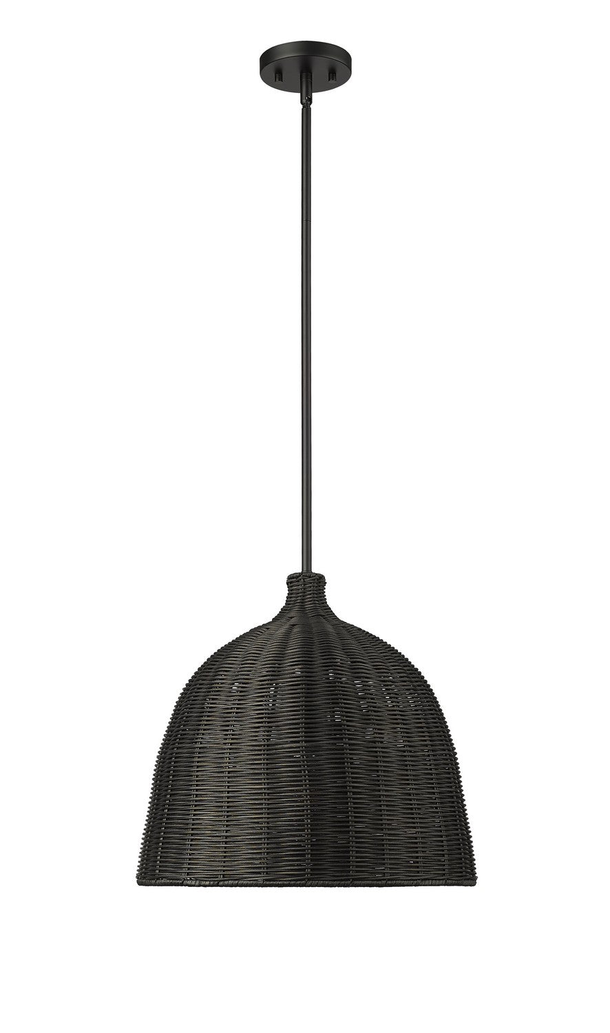 Millennium - 9026-MB - One Light Pendant - Elise - Matte Black