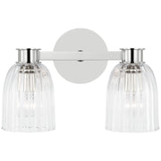 Visual Comfort Signature - ARN 2502PN-CG - LED Wall Sconce - Asalea - Polished Nickel