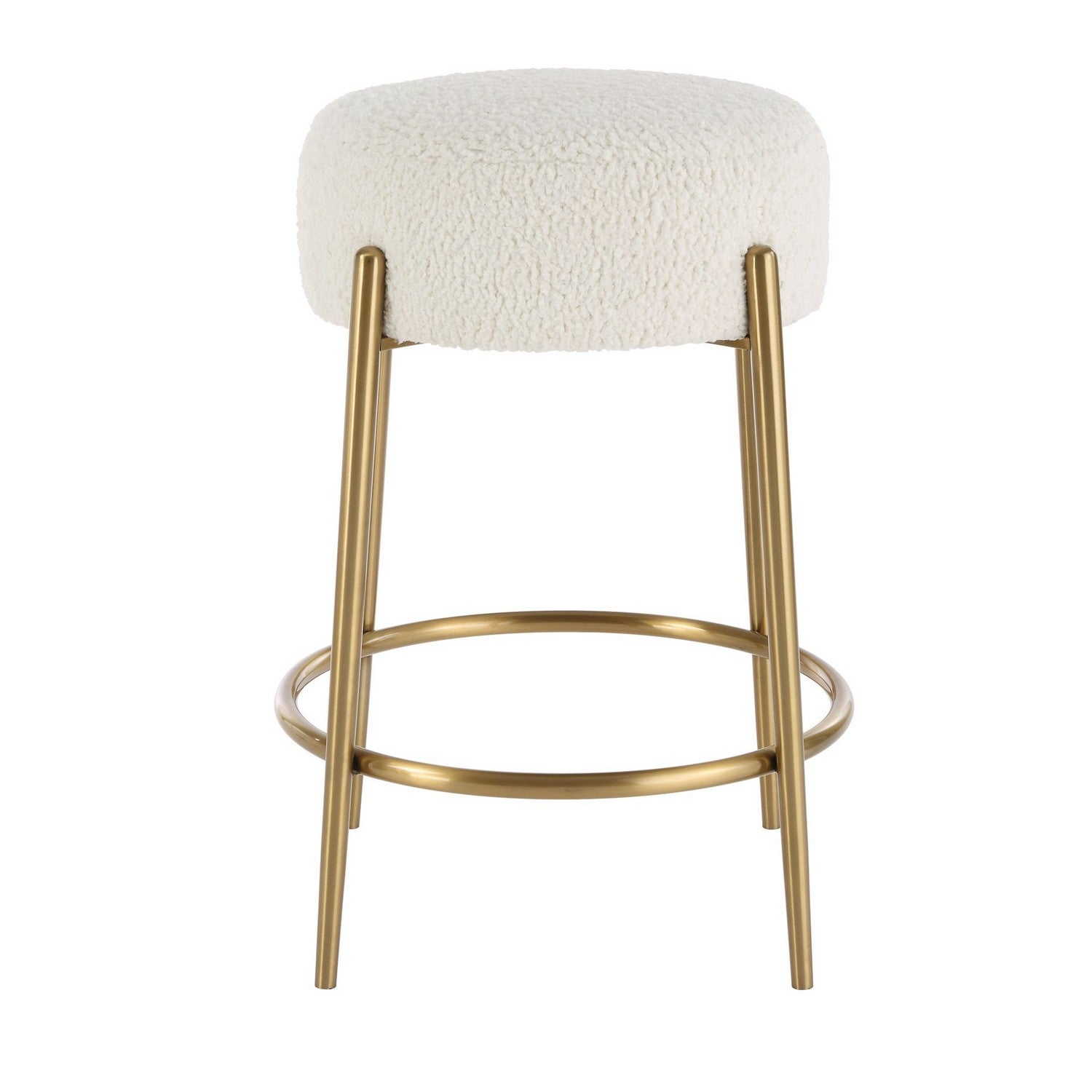 Uttermost - 23810 - Counter Stool - Arles - Brushed Brass