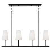 Capital Lighting - 855241MB-550 - Four Light Island Pendant - Averitt - Matte Black