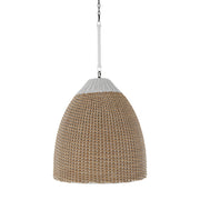 Gabby - 1426 - One Light Outdoor Chandelier - Prudence - Natural And White