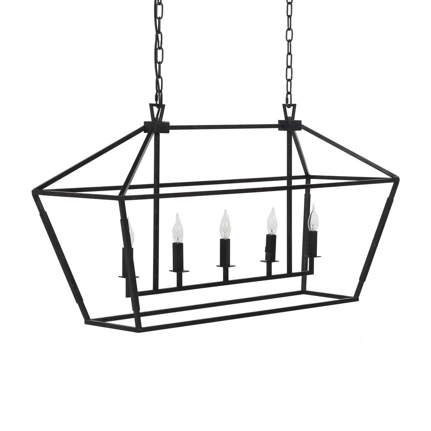 Gabby - SCH-160035 - Five Light Chandelier - Arnold - Antique Bronze