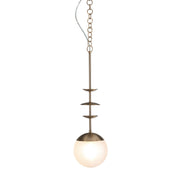 Gabby - SCH-175151 - One Light Pendant - Mod - Frosted White/Brushed Brass