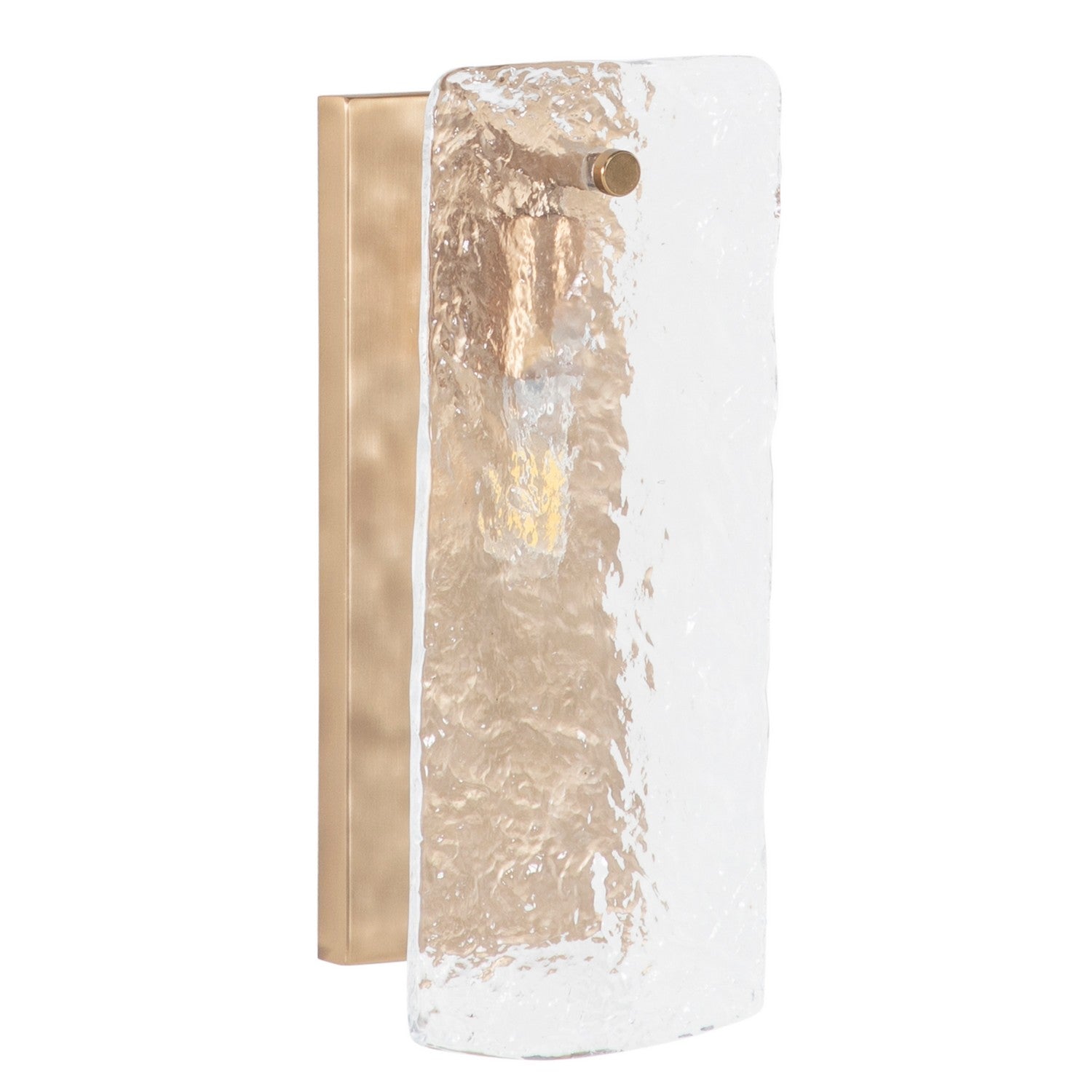 Gabby - SCH-175675 - One Light Wall Sconce - Augusta - Antique Brass/Cast Glass