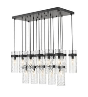 Z-Lite - 7002P5-17L-MB - 17 Light Linear Chandelier - Fontaine - Matte Black